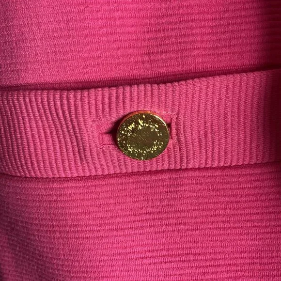 Lilly Pulitzer Lina Dress Women’s XS Shift Bright Pink - Picture 3 of 9